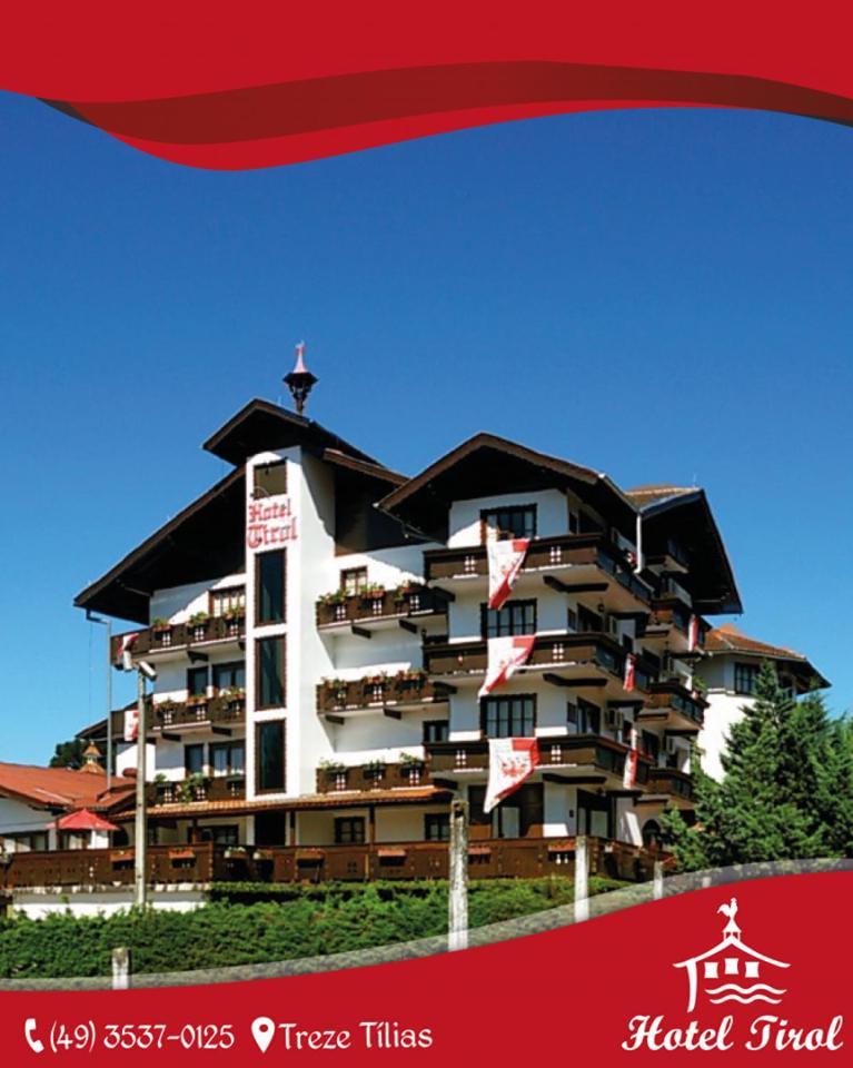 Hotel Tirol Treze Tílias Extérieur photo